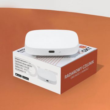 OXT USB ZigBee TUYA T165 spilgtuma klātbūtnes radara sensors