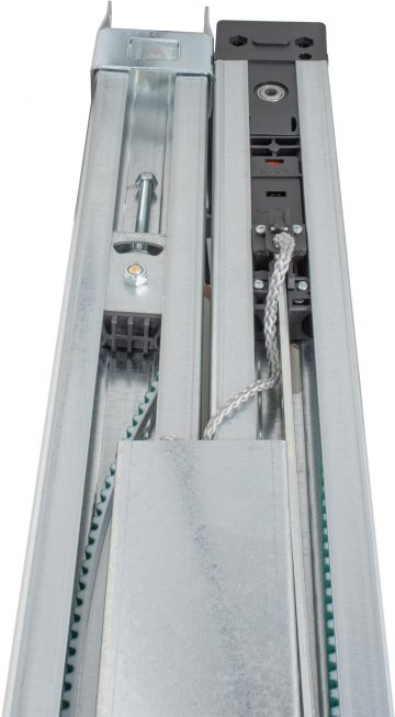 FAAC D700HS FDS garāžas durvju komplekts ar 3 m divdaļīgu Kevlar sliedi