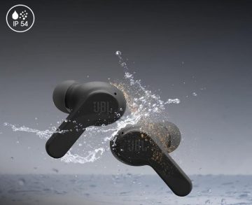 JBL Wave Beam ausīs ievietojamas austiņas, melnas