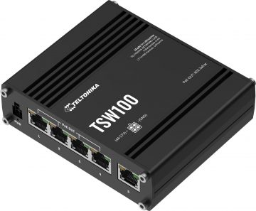 Промышленный коммутатор PoE Teltonika TSW100 (TSW100010000)