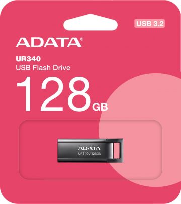 Флеш-память Adata UR340 128 ГБ черная Флеш-память Adata UR340 128 ГБ черная