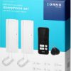 Domofons ORNO GOLD-DOM-BA-936ZD/W 2 vadu/2 saime Domofons ORNO GOLD-DOM-BA-936ZD/W 2 vadu/2 saime