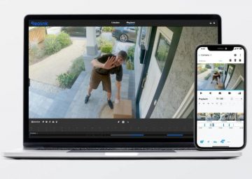 Reolink Argus sērijas B320 akumulatora 3MP Wi-Fi IP kamera