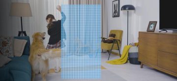 Reolink E340 IP kamera iekštelpām, rotējoša, 8MPx WiFi, balta