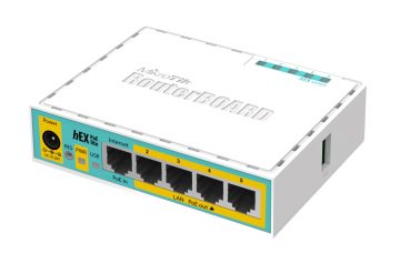 NET ROUTER 10/100M 5PORT HEX/POE LITE RB750UPR2 MIKROTIK NET ROUTER 10/100M 5PORT HEX/POE LITE RB750UPR2 MIKROTIK
