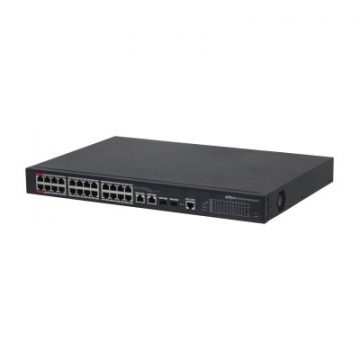 NET SWITCH 24PORT 24POE/PFS4226-24ET-240-V3 DAHUA
