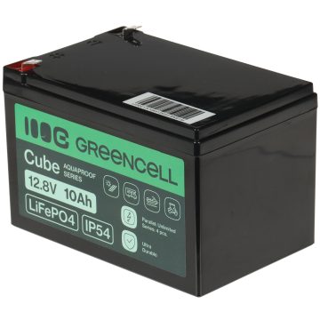 AKUMULATORS 12.8V/10AH/LIFEPO4-GC Green CellAKUMULATORS 12.8V/10AH/LIFEPO4-GC Green Cell