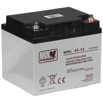 AKUMULATORS 12V/45AH-MWLAKUMULATORS 12V/45AH-MWL