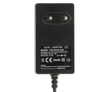 MAIŅSTRĀVAS BAROŠANAS ADAPTERIS 9V/4A/5.5-V2