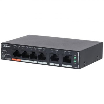 Switch|DAHUA|DH-SG4006P|Type L2|PoE ports 4|60 Watts|SG4006PSwitch|DAHUA|DH-SG4006P|Type L2|PoE ports 4|60 Watts|SG4006P