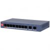Switch|DAHUA|DH-CS4010-8ET2GT-60|PoE ports 8|60 Watts|CS4010-8ET2GT-60