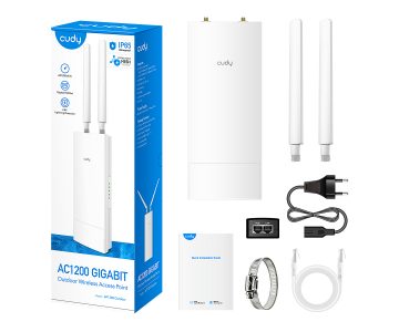 PIEKĻUVES PUNKTS AP1300 OUTDOOR Wi-Fi 5 CUDY