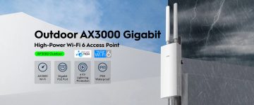 ТОЧКА ДОСТУПА AP3000 НАРУЖНАЯ Wi-Fi 6 CUDY