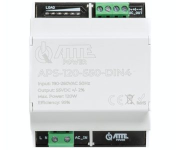 SLĒGIERĪCES ADAPTERIS APS-120-550-DIN4 ATTE
