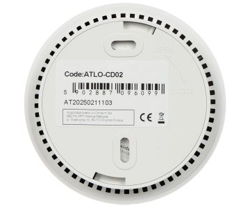OGLEKĻA MONOKSĪDA (KVĒPU) DETEKTORS ATLO-CD02 ATLO