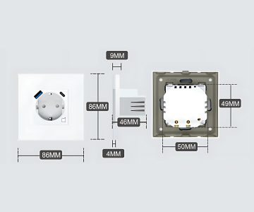 Išmanusis maitinimo lizdas ATLO-PW1-TUYA Wi-Fi, Tuya Smart ATLO