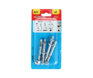 Экспресс-анкеры B-LE-ZN-08075*P4