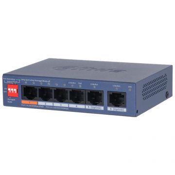 Switch|DAHUA|DH-CS4006-4ET2GT-60|Type L2|PoE ports 4|CS4006-4ET2GT-60Switch|DAHUA|DH-CS4006-4ET2GT-60|Type L2|PoE ports 4|CS4006-4ET2GT-60