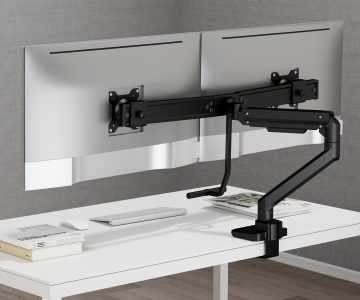 Настольное крепление для монитора с газовой пружиной BRATECK-LDT69-C022 BRATECK