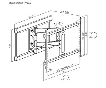 TELEVIZORA VAI MONITORA STIPRINĀJUMS BRATECK-LPA76-466 BRATECK TELEVIZORA VAI MONITORA STIPRINĀJUMS BRATECK-LPA76-466 BRATECK