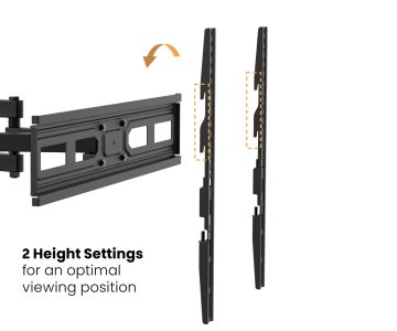 TELEVIZORA VAI MONITORA STIPRINĀJUMS BRATECK-LPA78-466 BRATECK