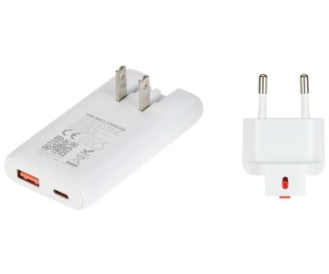USB TĪKLA LĀDĒTĀJS CHAR-E726B-65WAC-GAN Delta Power