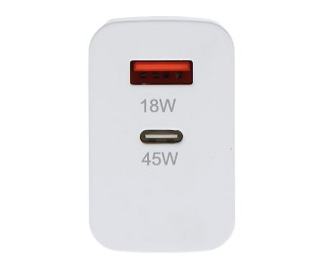 USB TĪKLA LĀDĒTĀJS CHAR-X137B-45W Delta Power