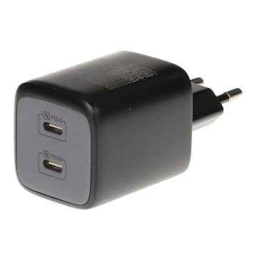 USB TĪKLA LĀDĒTĀJS CHAR-X189C-45W-GAN Delta PowerUSB TĪKLA LĀDĒTĀJS CHAR-X189C-45W-GAN Delta Power