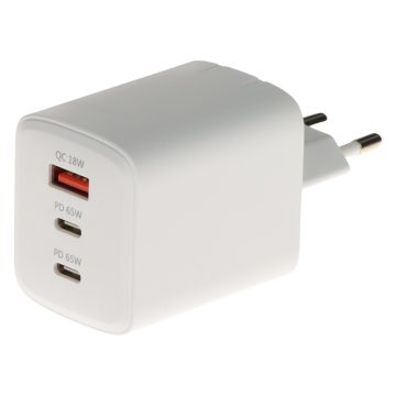 USB TĪKLA LĀDĒTĀJS CHAR-X199C-65W-GAN Delta PowerUSB TĪKLA LĀDĒTĀJS CHAR-X199C-65W-GAN Delta Power