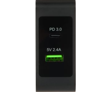 USB TĪKLA LĀDĒTĀJS CHAR10 Green Cell