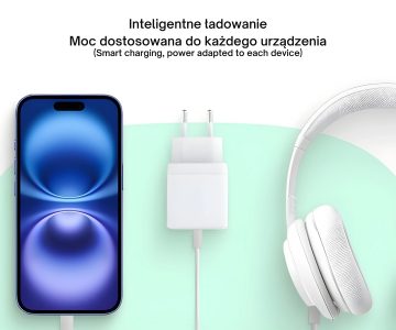 USB TĪKLA LĀDĒTĀJS POWERSOURCE SOLO30 CHARB-GC-30C-W Green Cell