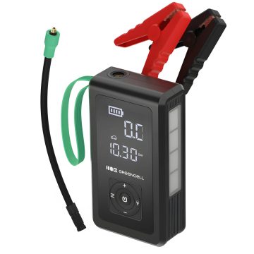 DAUDZFUNKCIONĀLS STARTERIS AR GAISA KOMPRESORU CJSGC03 Green CellDAUDZFUNKCIONĀLS STARTERIS AR GAISA KOMPRESORU CJSGC03 Green Cell