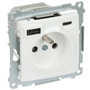 ATSEVIŠĶA KONTAKTLIGZDA AR USB ADAPTERI DGZ1ZUSB2CA.01/11-SIMON54 Premium 230 V 16 AATSEVIŠĶA KONTAKTLIGZDA AR USB ADAPTERI DGZ1ZUSB2CA.01/11-SIMON54 Premium 230 V 16 A