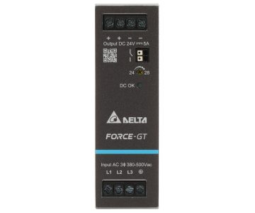 SLĒGIERĪCES ADAPTERIS DRF-24V120W3GBA FORCE-GT (3 FĀZES) Delta Electronics