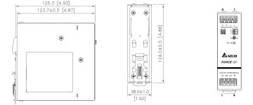 SLĒGIERĪCES ADAPTERIS DRF-24V120W3GBA FORCE-GT (3 FĀZES) Delta Electronics