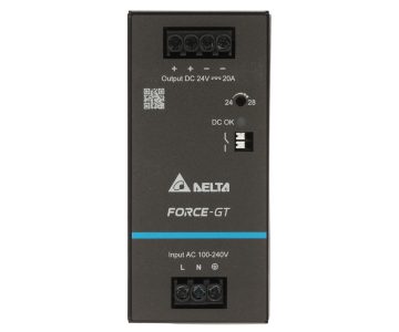 SLĒGIERĪCES ADAPTERIS DRF-24V480W1GBA FORCE-GT (1 FĀZE) Delta Electronics