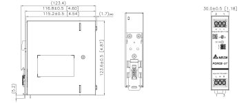SLĒGIERĪCES ADAPTERIS DRF-48V120W1GBA FORCE-GT (1 FĀZE) Delta Electronics