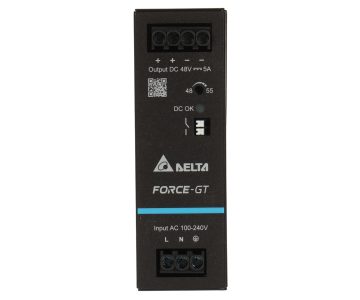 SLĒGIERĪCES ADAPTERIS DRF-48V240W1GBA FORCE-GT (1 FĀZE) Delta Electronics