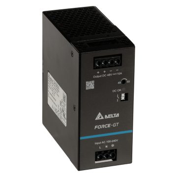SLĒGIERĪCES ADAPTERIS DRF-48V480W1GBA FORCE-GT (1 FĀZE) Delta ElectronicsSLĒGIERĪCES ADAPTERIS DRF-48V480W1GBA FORCE-GT (1 FĀZE) Delta Electronics