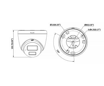 IP KAMERA DS-2CD1343G2-LIUF/SL(2.8MM)/PL Smart Hybrid Light - 4&nbsp;Mpx Hikvision