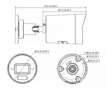 IP KAMERA DS-2CD2043G2-LI(2.8MM)/PL AcuSense Smart Hybrid Light - 4 Mpx Hikvision IP KAMERA DS-2CD2043G2-LI(2.8MM)/PL AcuSense Smart Hybrid Light - 4 Mpx Hikvision