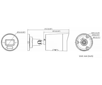IP KAMERA DS-2CD2047G3-LIY(2.8MM)/PL ColorVu 3.0 - 4 Mpx Hikvision IP KAMERA DS-2CD2047G3-LIY(2.8MM)/PL ColorVu 3.0 - 4 Mpx Hikvision