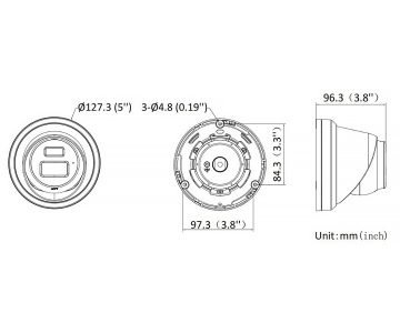 IP KAMERA DS-2CD2343G2-LI2U(2.8MM)(BLACK)/PL Smart Hybrid Light AcuSense - 4&nbsp;Mpx Hikvision