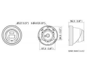 IP KAMERA DS-2CD2343G2-LI2U(2.8MM)/PL Smart Hybrid Light AcuSense - 4&nbsp;Mpx Hikvision