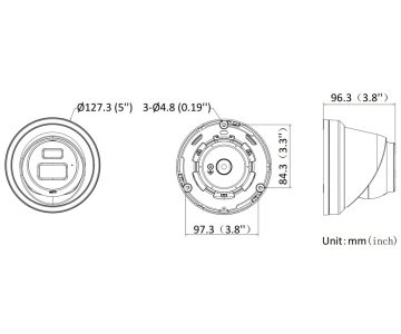 IP KAMERA DS-2CD2383G2-LI2U/SL(2.8MM)(BLACK)/PL AcuSense - 8&nbsp;Mpx, 4K UHD 2.8&nbsp;mm Hikvision