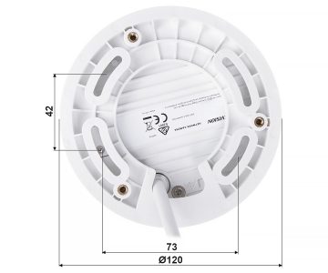IP PRETVANDĀLISMA KAMERA DS-2CD2543G2-IS(2.8MM)/PL AcuSense - 4&nbsp;Mpx Hikvision