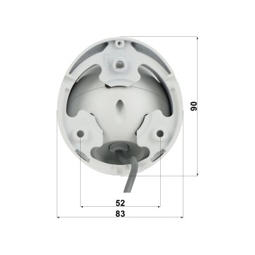 AHD, HD-CVI, HD-TVI, PAL KAMERA DS-2CE76D0T-ITMF(2.8MM)(C) - 1080p Hikvision AHD, HD-CVI, HD-TVI, PAL KAMERA DS-2CE76D0T-ITMF(2.8MM)(C) - 1080p Hikvision