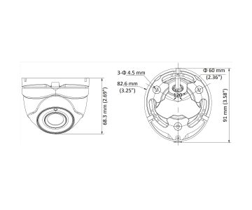 AHD, HD-CVI, HD-TVI, PAL KAMERA DS-2CE76D0T-ITMF(2.8MM)(C) - 1080p Hikvision AHD, HD-CVI, HD-TVI, PAL KAMERA DS-2CE76D0T-ITMF(2.8MM)(C) - 1080p Hikvision