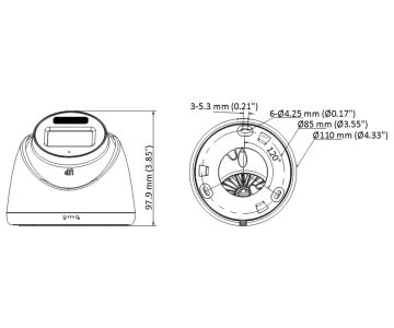 HD-TVI KAMERA DS-2CE78D0T-LTS(2.8MM) Smart Hybrid Light - 1080p Hikvision