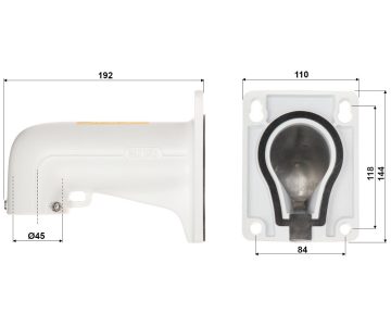 IP ĀTRUMA DOME KAMERA DS-2SE4C425MWG-E/14(F0)/PL TandemVu ColorVu - 4&nbsp;Mpx 4.8&nbsp;... 120&nbsp;mm Hikvision